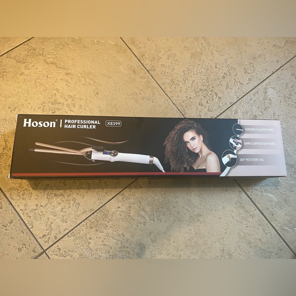 NWOT!!! Hoson 9mm 3/8 inch Small Curling Wand!!